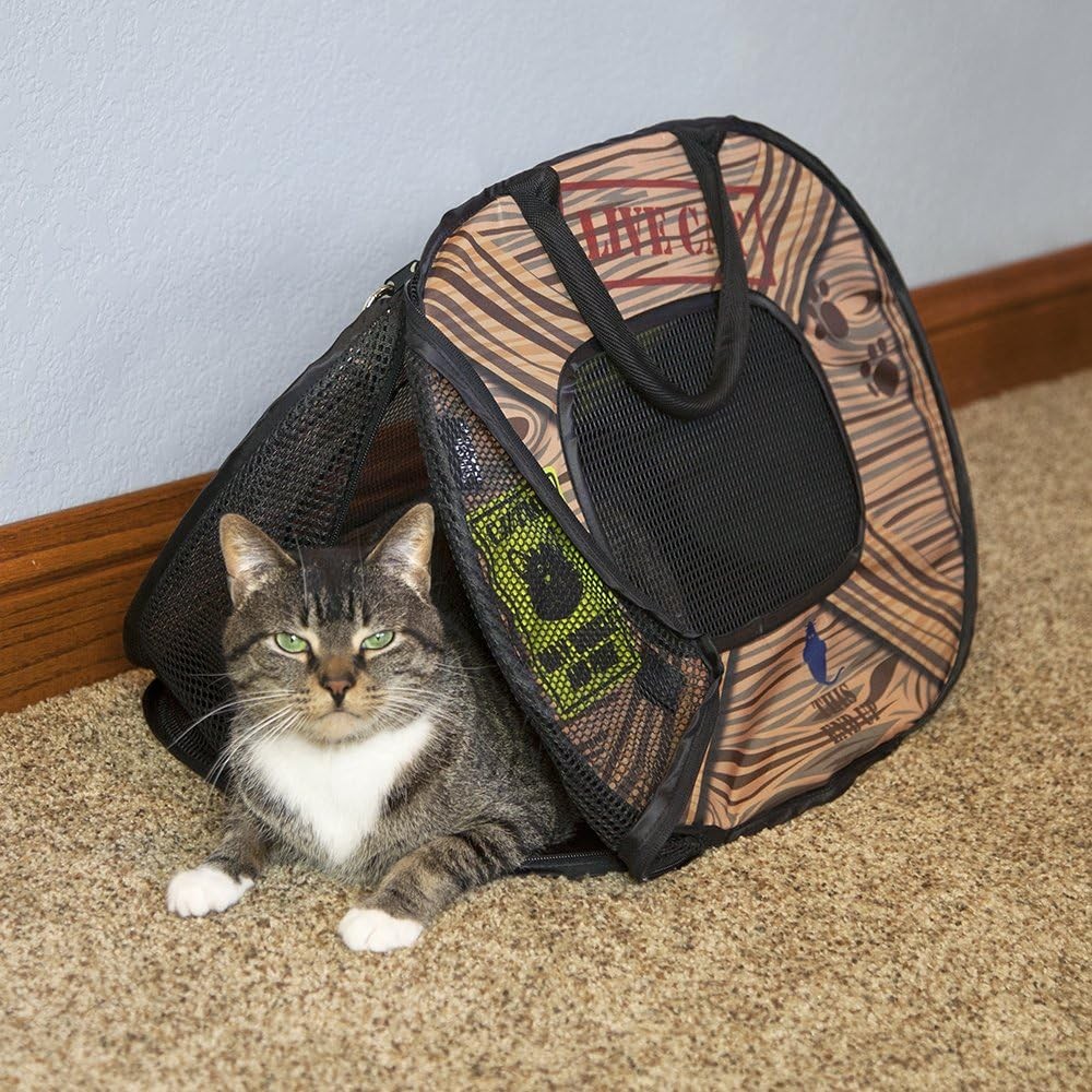 SportPet Designs Pop Open Cat Carrier (Pattern) 20", Pattern