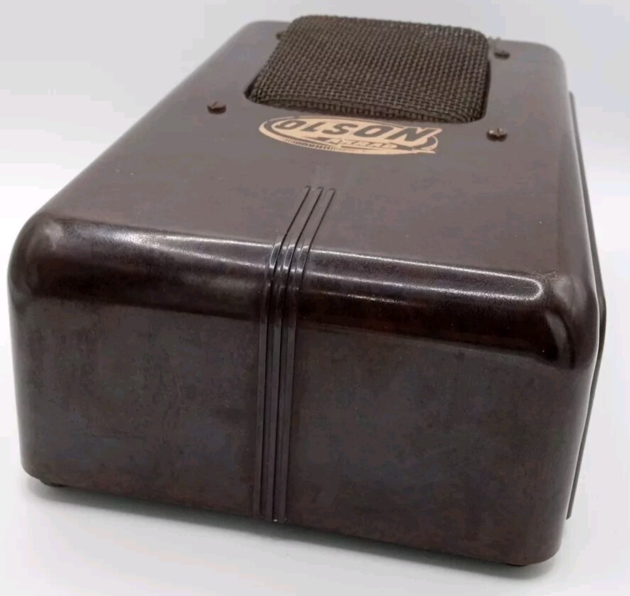 Olson Akrad Magicall E. W. McGrade A-100 speaker systems push to talk untested