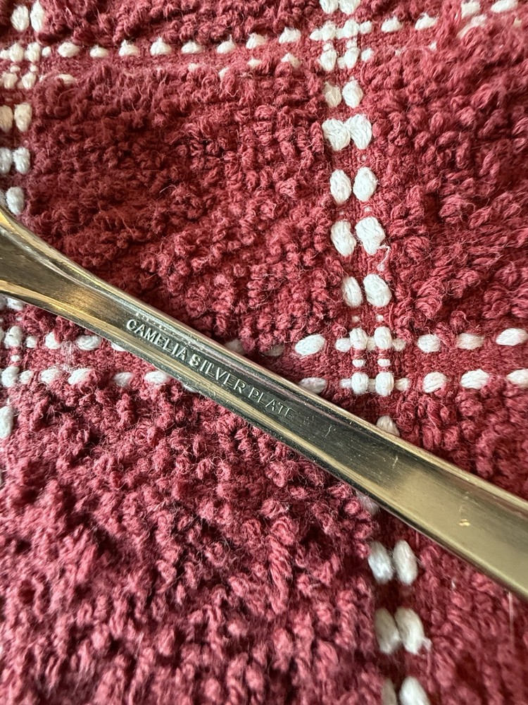 International Silver Camelia Silverplate Cold Meat Fork 1940 Replacement Serving