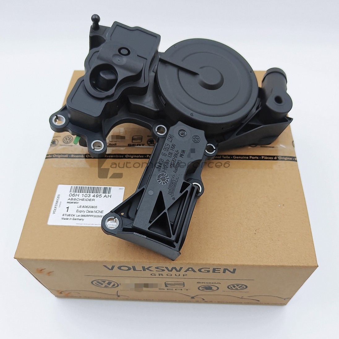 OEM FOR VW Audi PCV Valve Oil Separator 06H103495AH Tiguan GTI A3 A4 Q5 TT 2.0T
