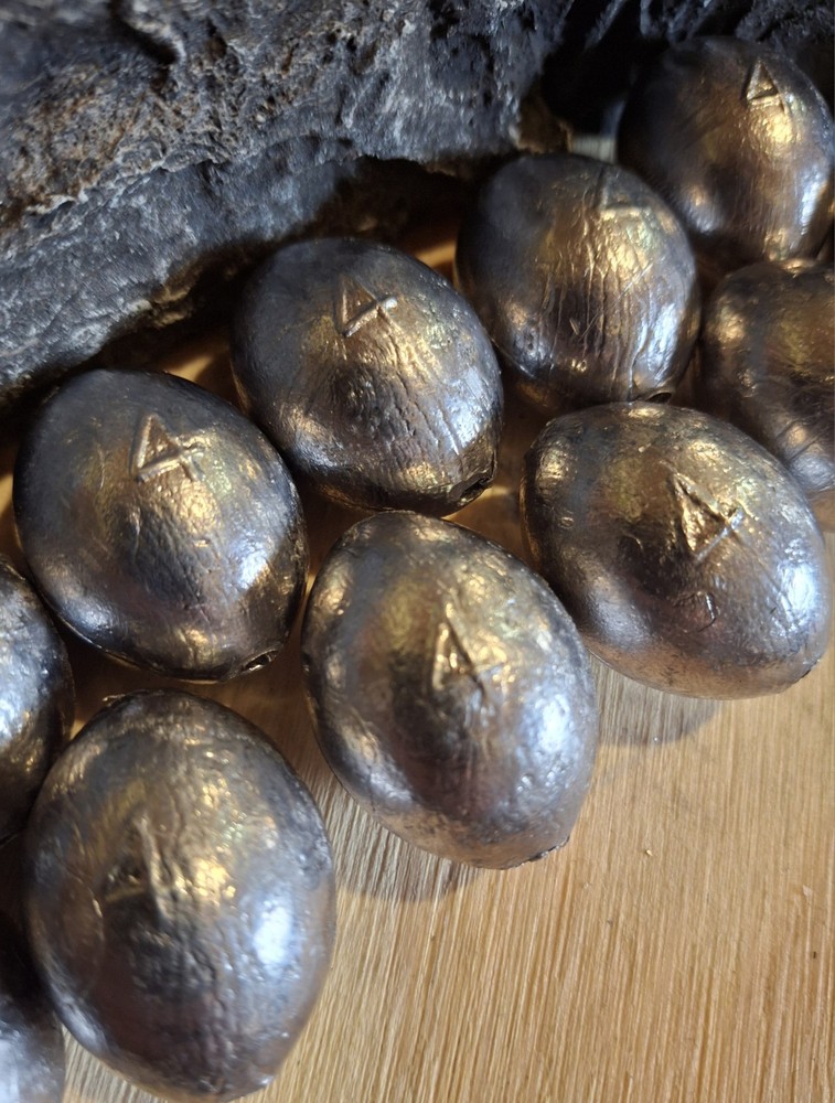 4 Oz Egg Weights - Texas Rig Decoy Weights - Per Dozen (Qty - 12)