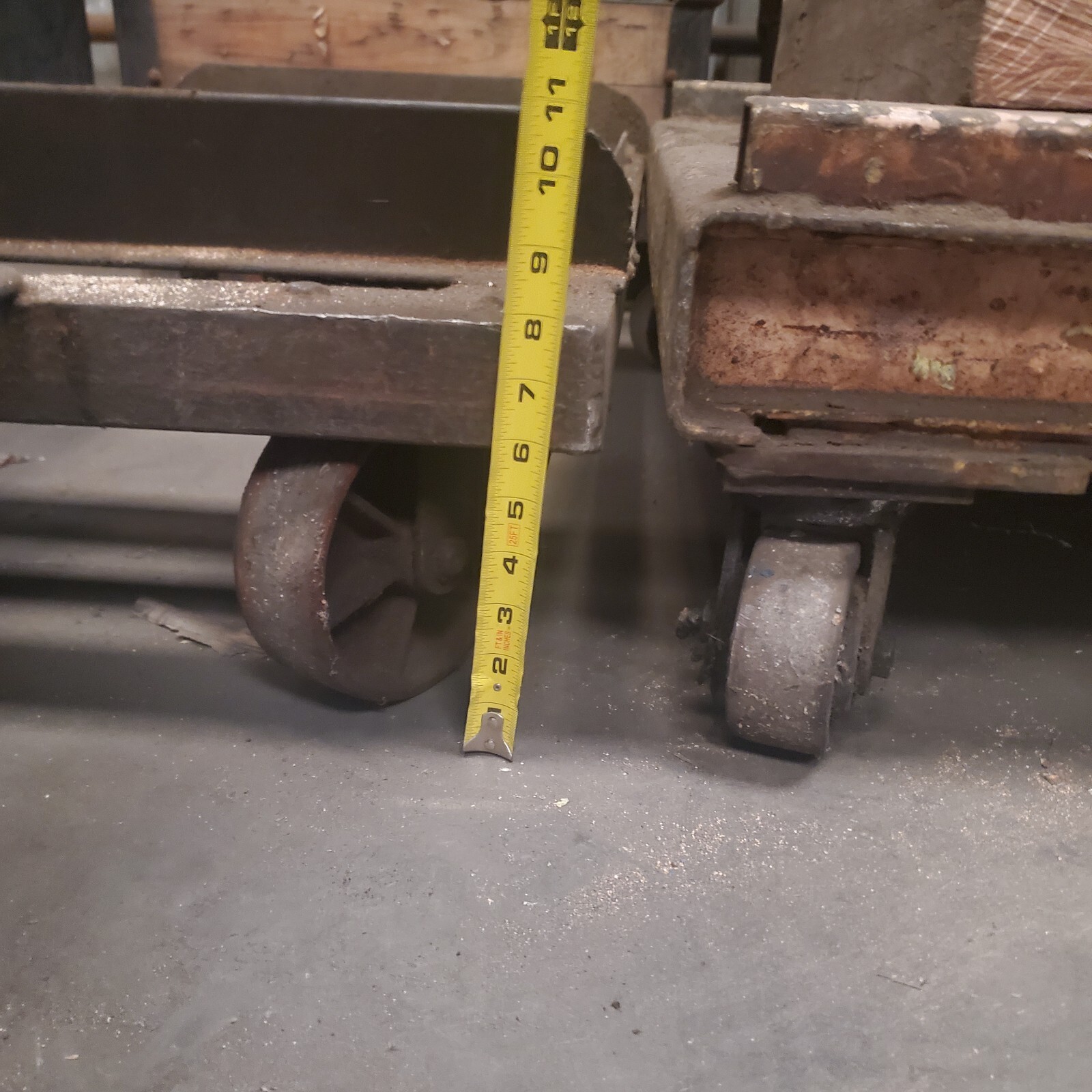 Heavy Duty Steel Industrial Cart Warehouse Material Handling Carts - NO SHIPPING