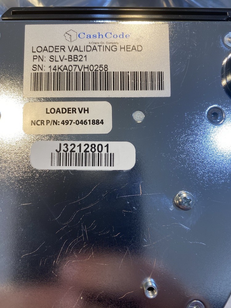 CashCode Loader Validating Head SLV-BB21
