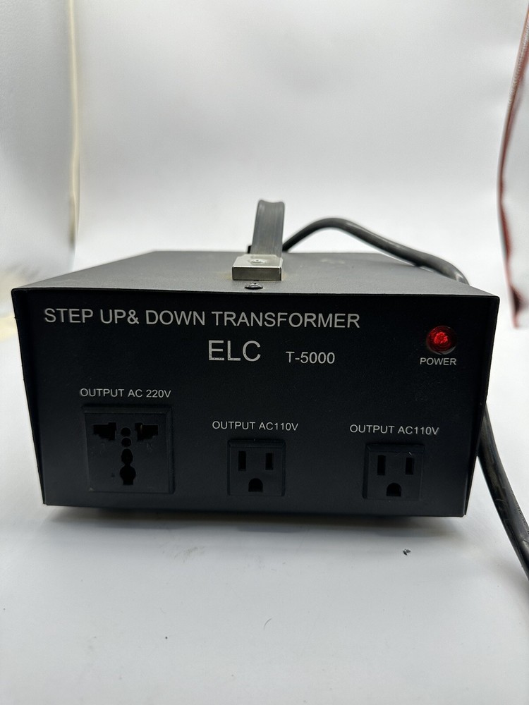 5000W ST-5000 Step Up Step Down Transformer 110V to 220V