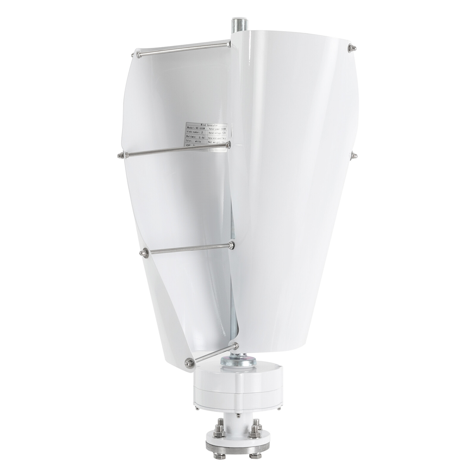 Wind Turbine, Vertical Axis Wind Turbine Generator with Controller, Wind Turbine