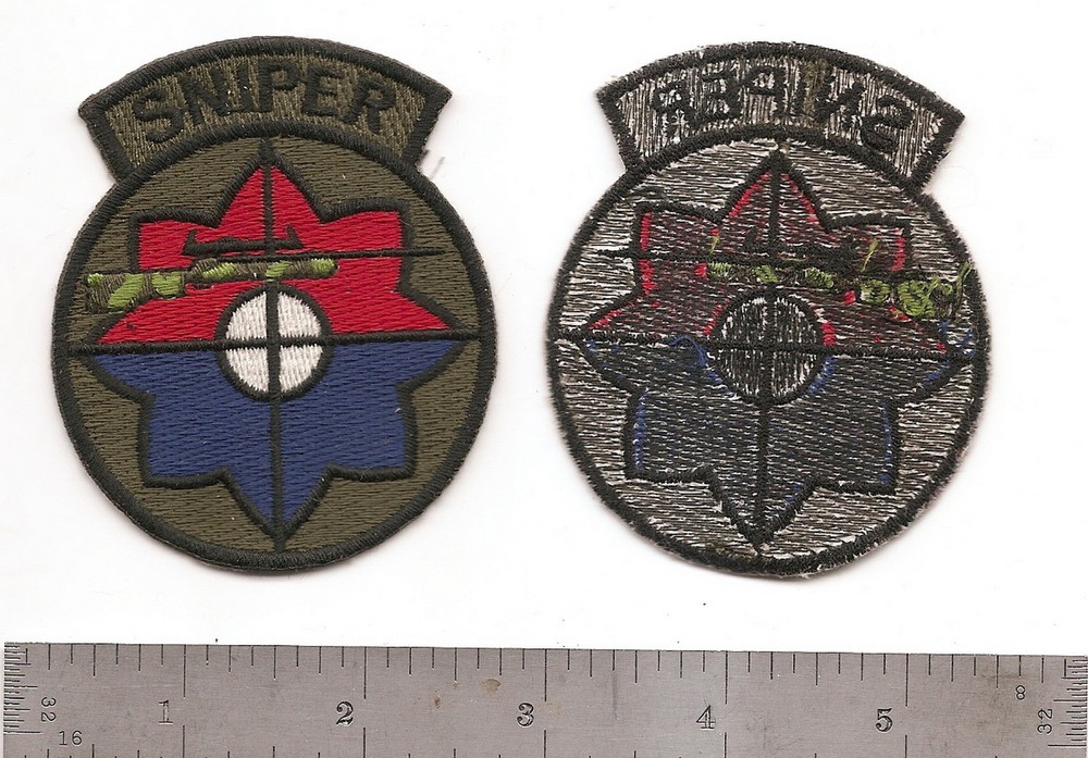 #202 9TH DIVISION SNIPER PATCH
