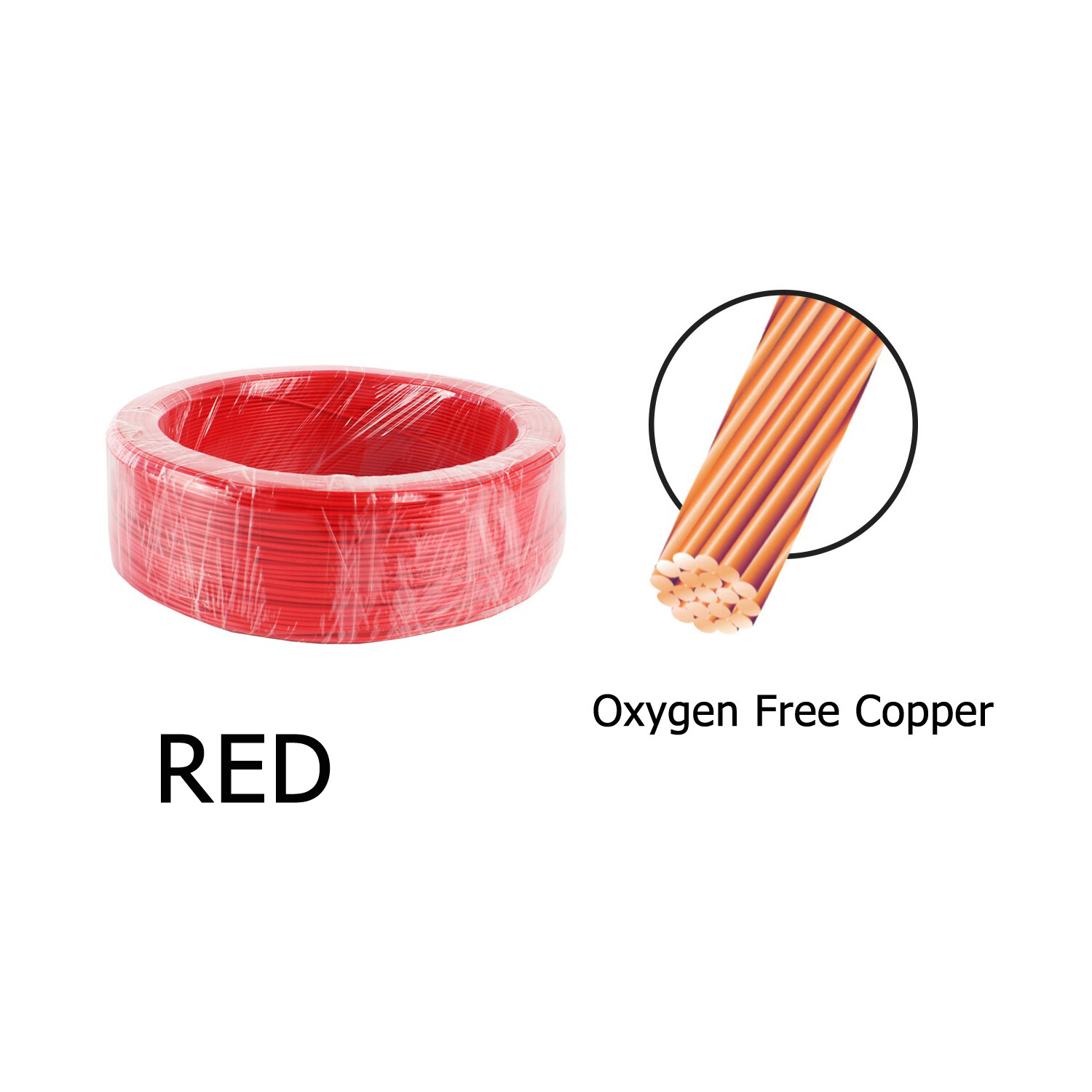 8 10 12 14 16 18 Gauge Pure Copper Primary Wire Power Cable Assortment Pack Lot