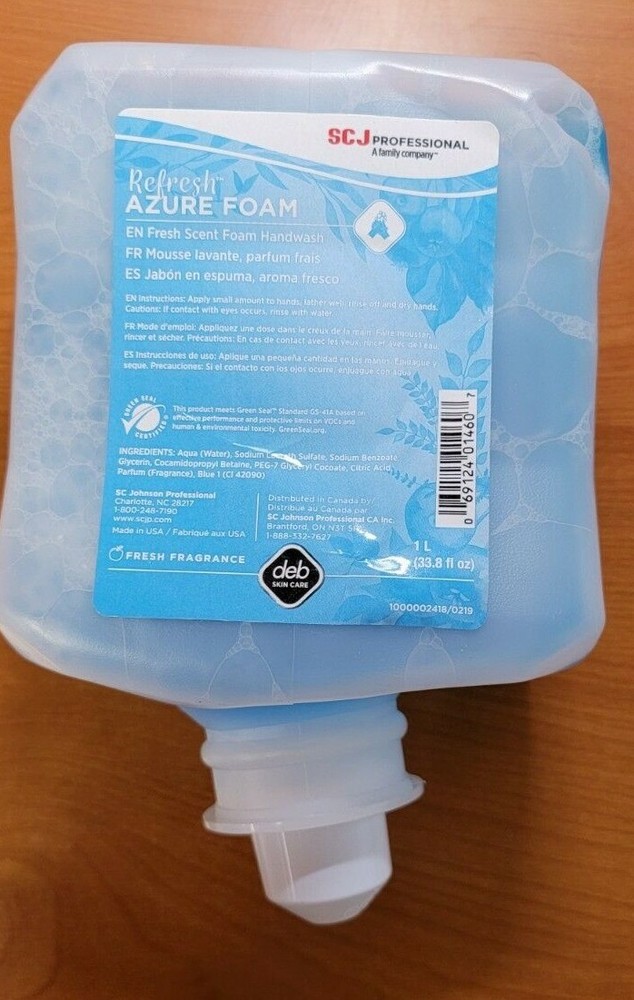 SCJ REFRESH AZURE FOAM SOAP 1L