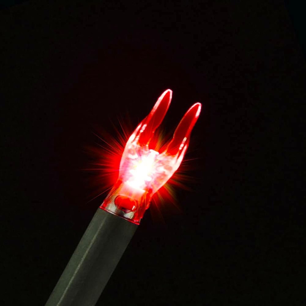 LED Arrow Nocks Lighted 6 PCS Universal with Tool