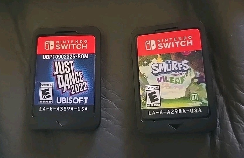 Nintendo Switch 2 Games And Joy Con Accessories Bundle + Carrying Case