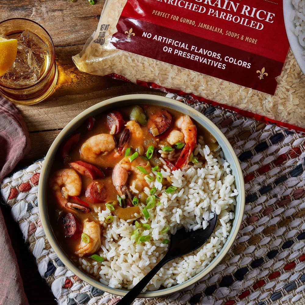 Zatarains Enriched Parboiled Long Grain Rice 10 lbs