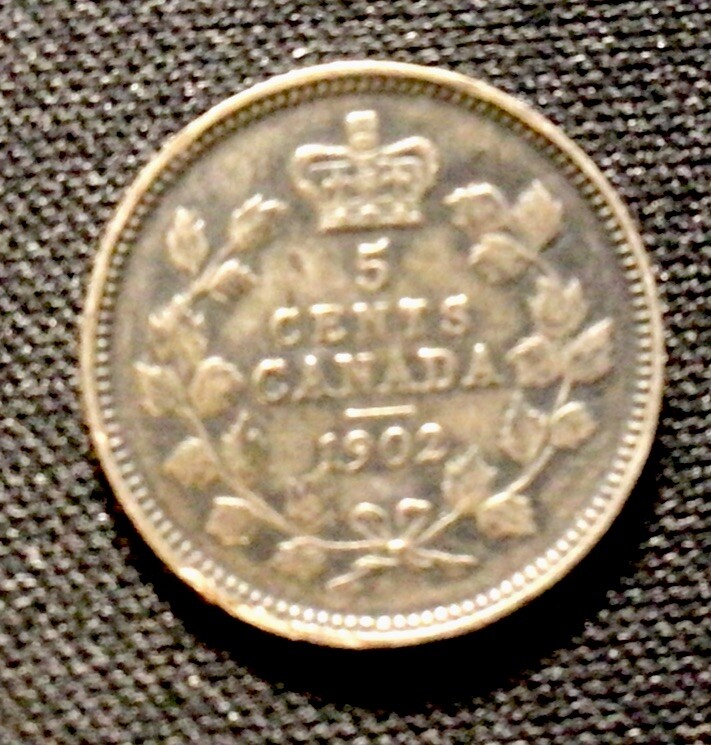 1902 Canada 5c Silver! ENN Coins