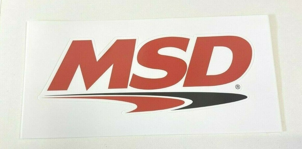 MSD Performance Sticker Decal Genuine US American Import 5.5" Width