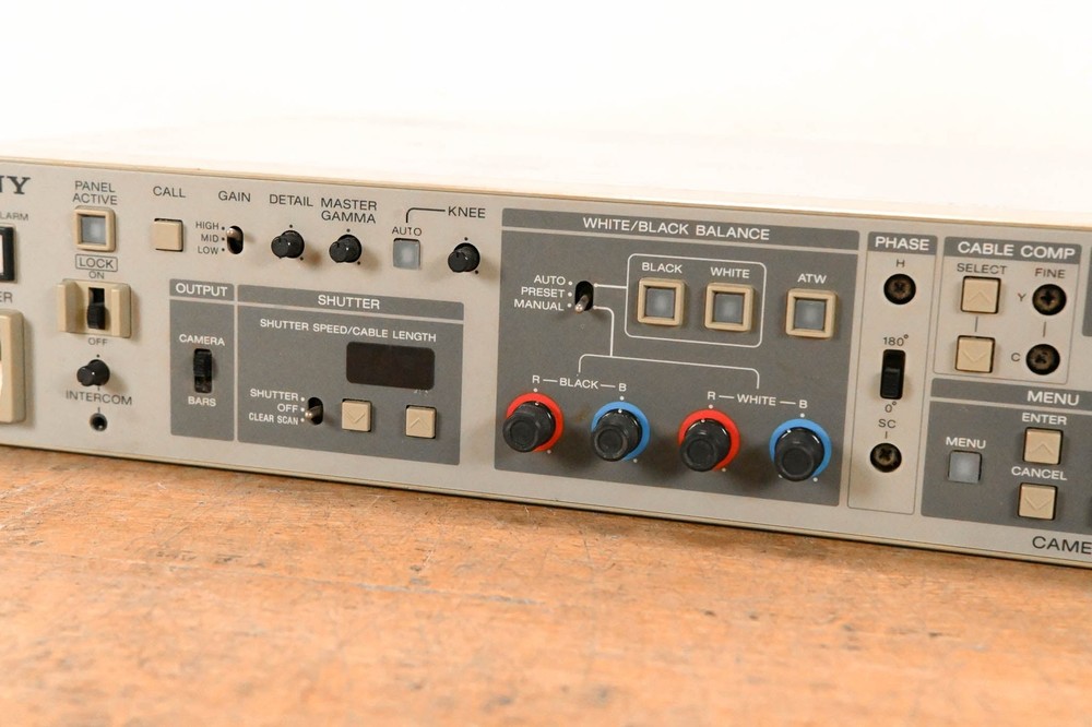 Sony CCU-D50 Camera Control Unit CG01RC1