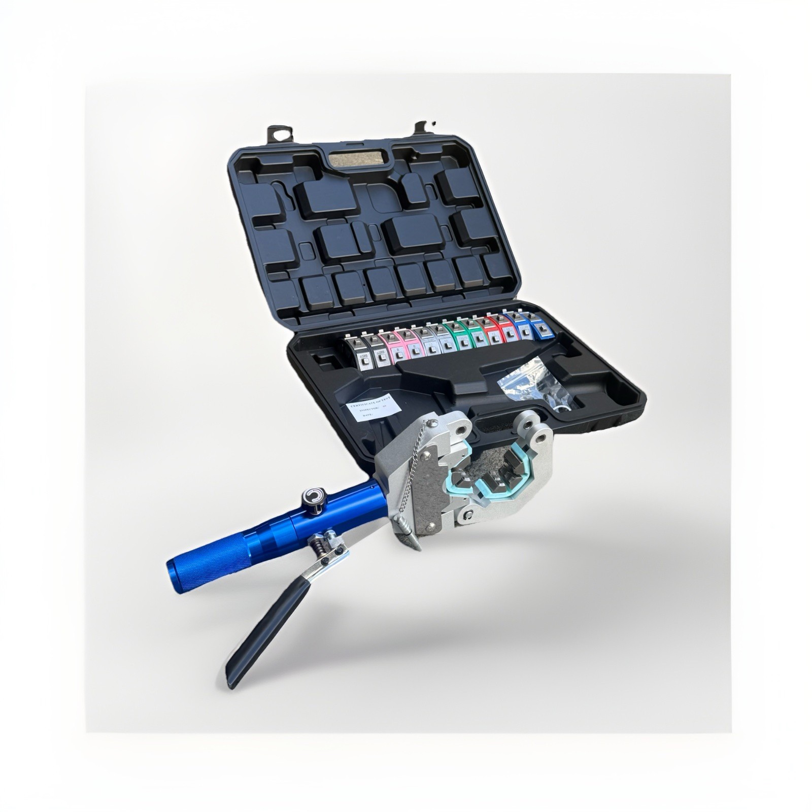 Handheld Hydraulic AC Hose Crimper Kit Crimping Tool Repair Air Condition Hoses