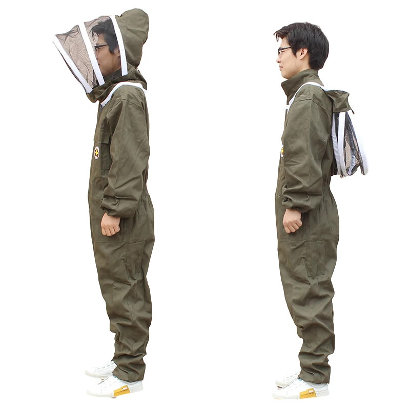 1set Beekeeping Suit for Beekeeper Ventilation Beekeeping Tools Beekeeping Cap