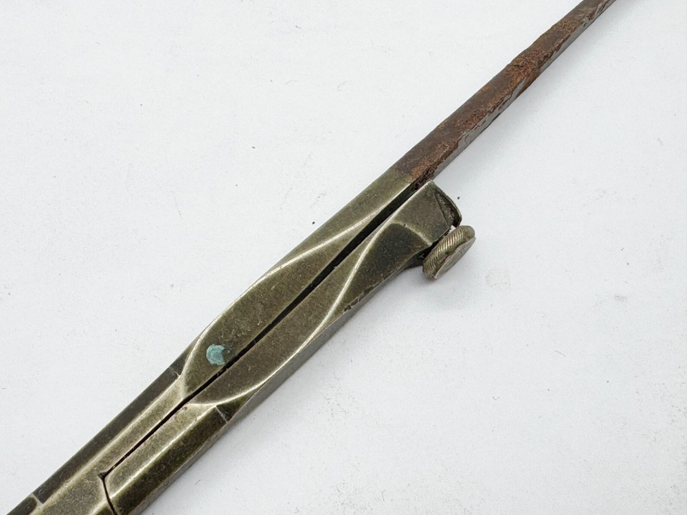 ANTIQUE BRASS COMPASS DIVIDER TOOL RARE PRECISION DRAFTING INSTRUMENT
