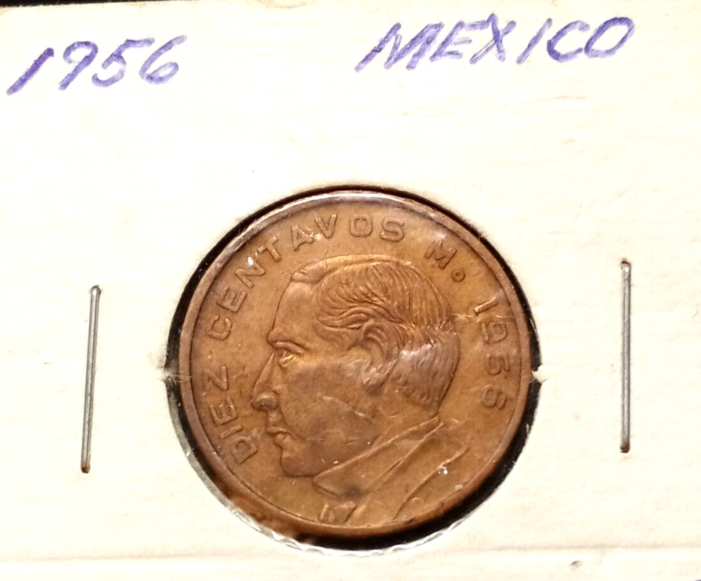 MEXICO 10 CENTAVOSS 1956