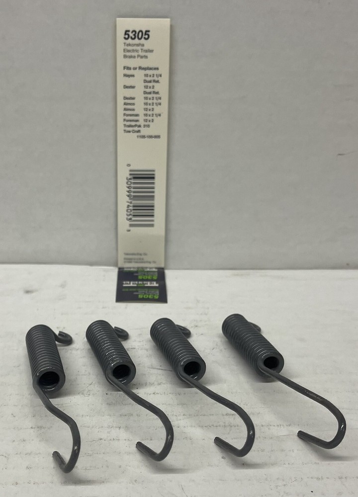 Tekonsha 5305 Trailer Brake Return Springs
