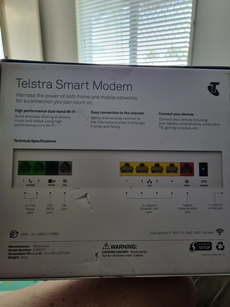 Testra smart modem
