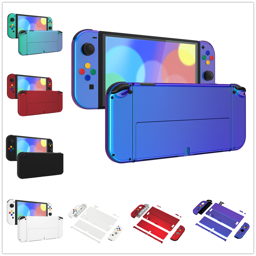 eXtremeRate Replacement Full Set Shell Buttons Housing for Nintendo Switch OLED