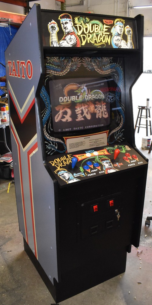 DOUBLE DRAGON ARCADE MACHINE by Taito 1987