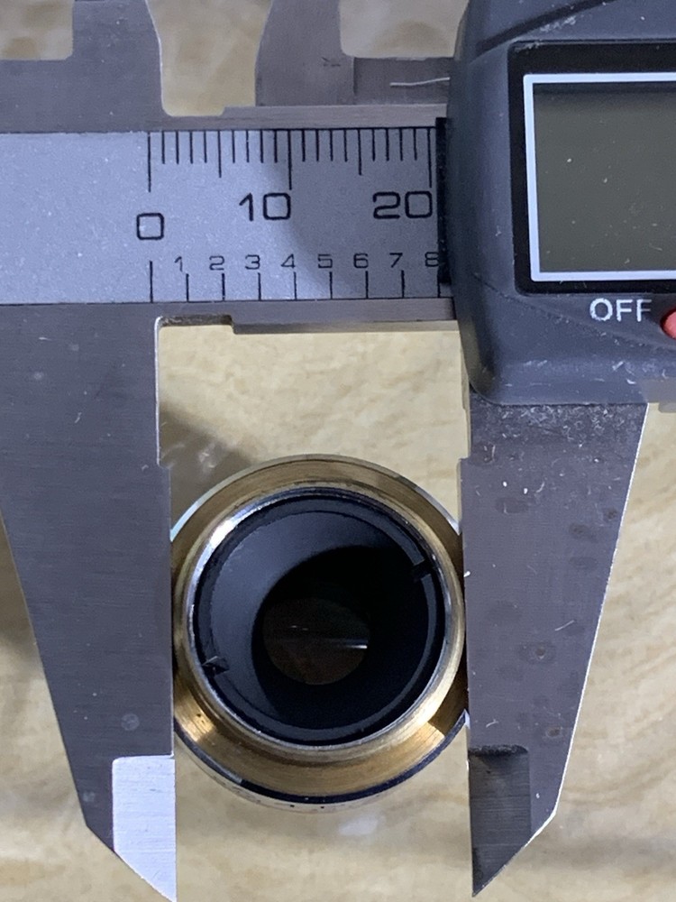 Olympus Microscope 4x Objective A 4 PO 0.10 160/- 100589 pulled Off BH2 Pol