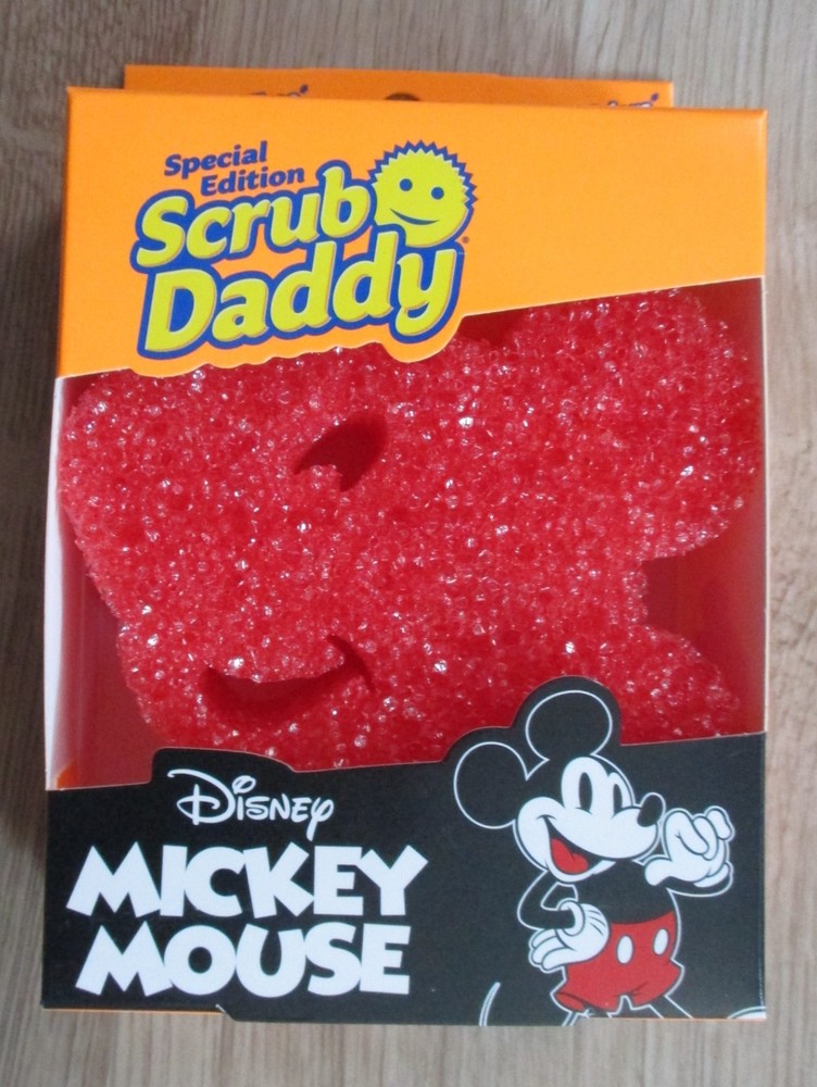 SCRUB DADDY / DISNEY - Mickey Mouse Special Edition Cleaning Sponge - NIP
