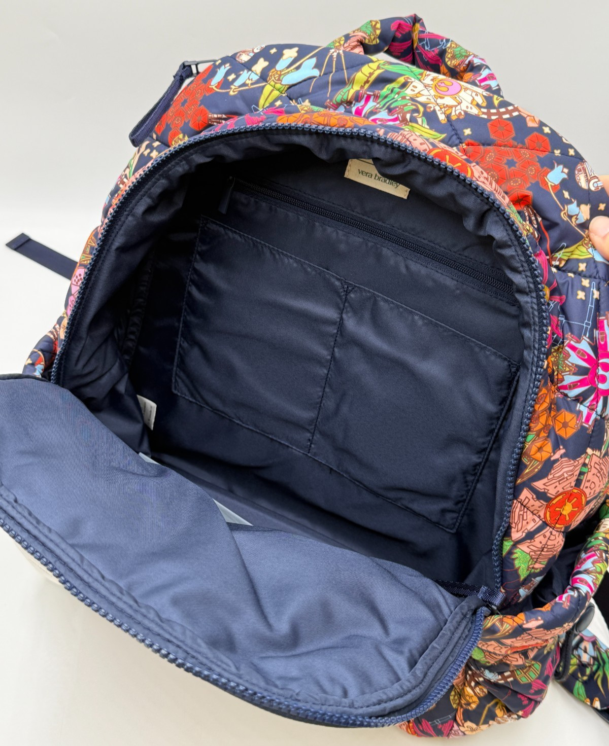 Vera Bradley Disney Star Wars Power the Force Floral Bancroft Backpack FTRWT NEW