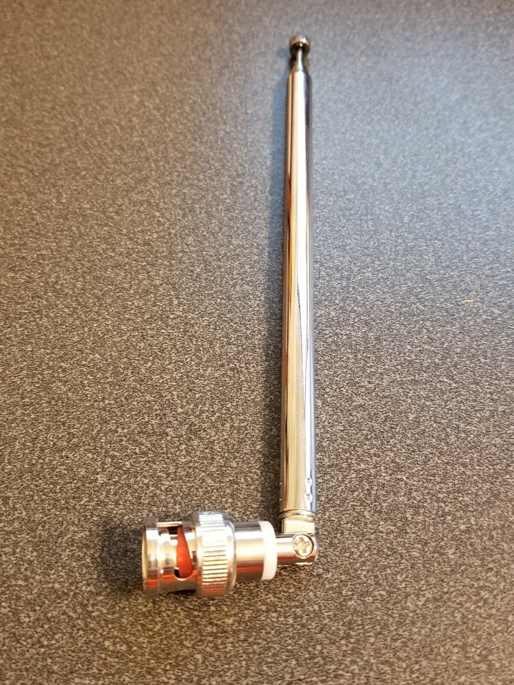 BNC Telescopic Antenna for Any Scanner with BNC Jack
