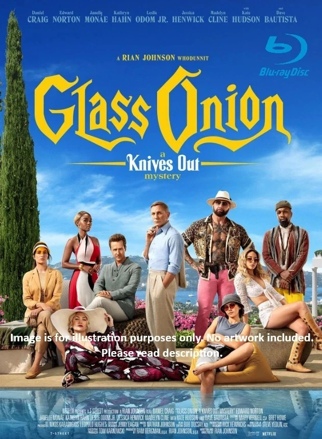 Glass Onion (2022) on Blu-ray - Read Description