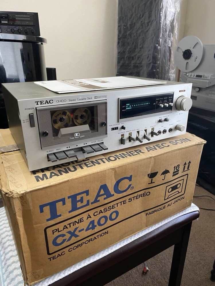 TEAC CX-400 Stereo Cassette Deck - OPEN BOX