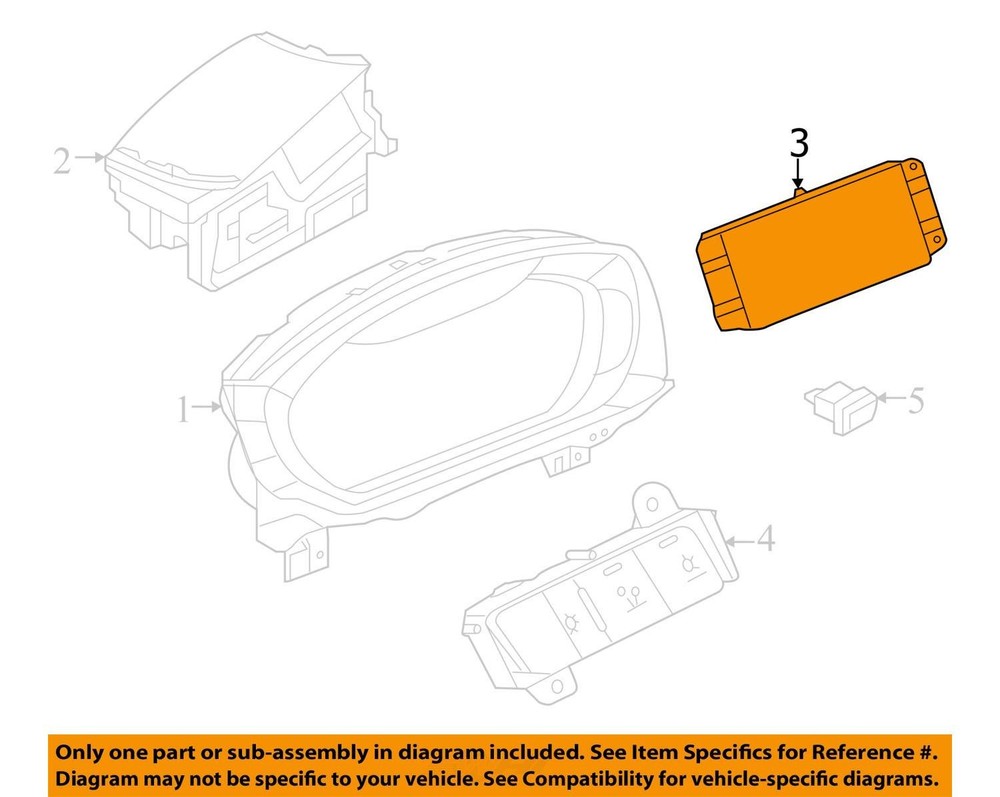 Audi RS7 Front Dashboard Information Display Screen Assembly 2021 - 2024 OEM