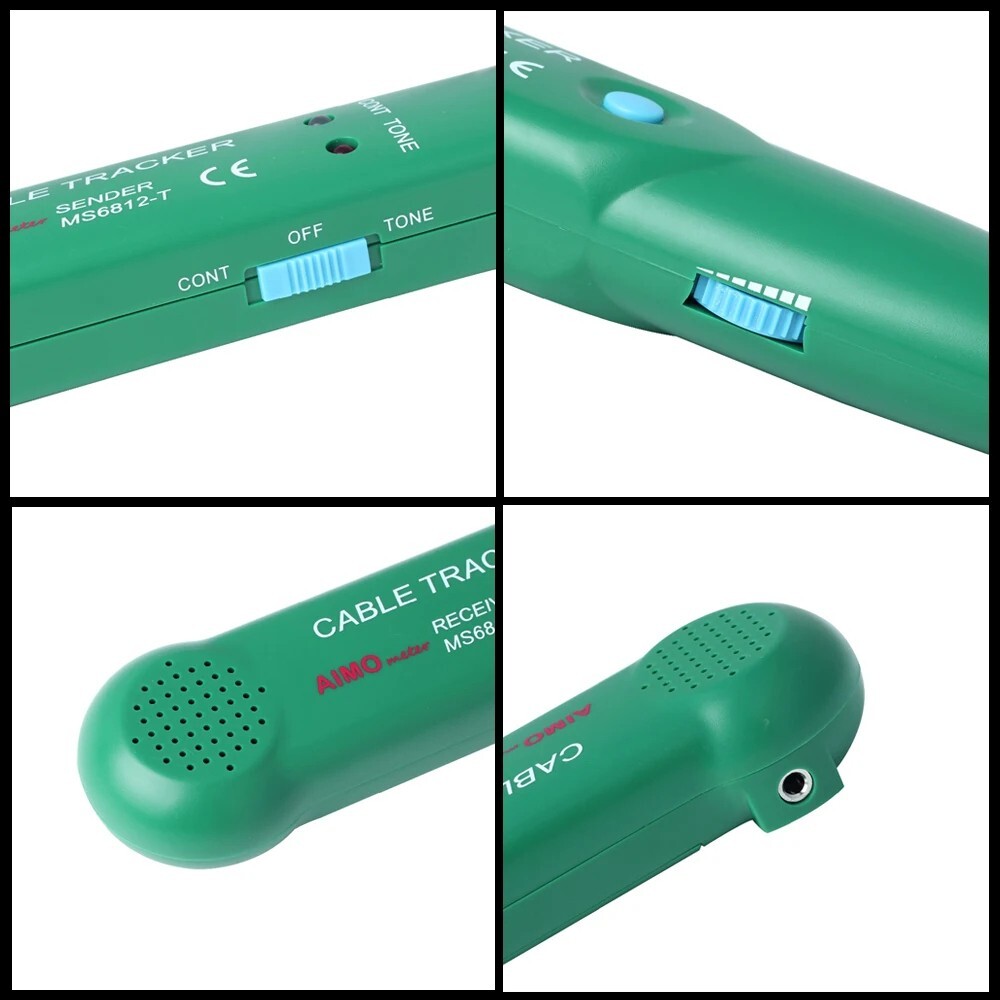 AIMOMETER MS6812 Cable Tracker Professional Network Cable Tester Line Finder AU