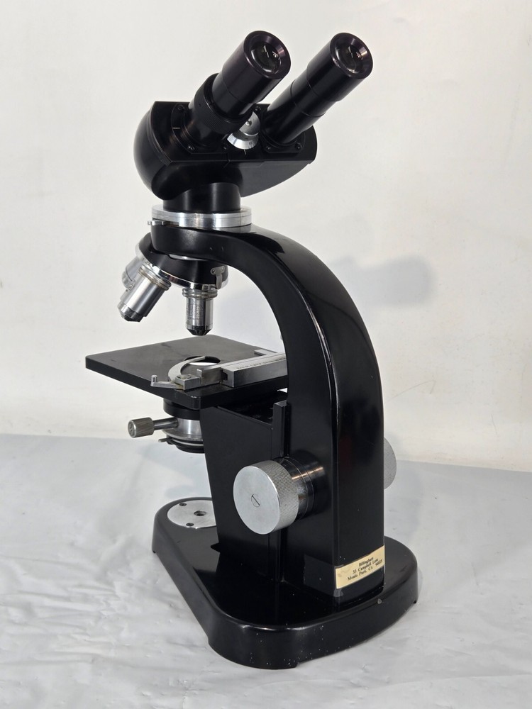 Ernst Leitz Wetzlar Binocular Microscope 610667 &transformator&Lab Microscope