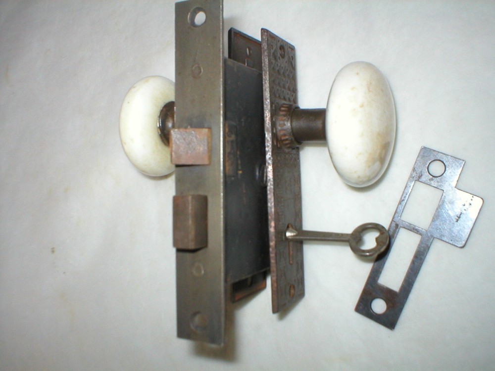 Antique Victorian Era Door Hardware