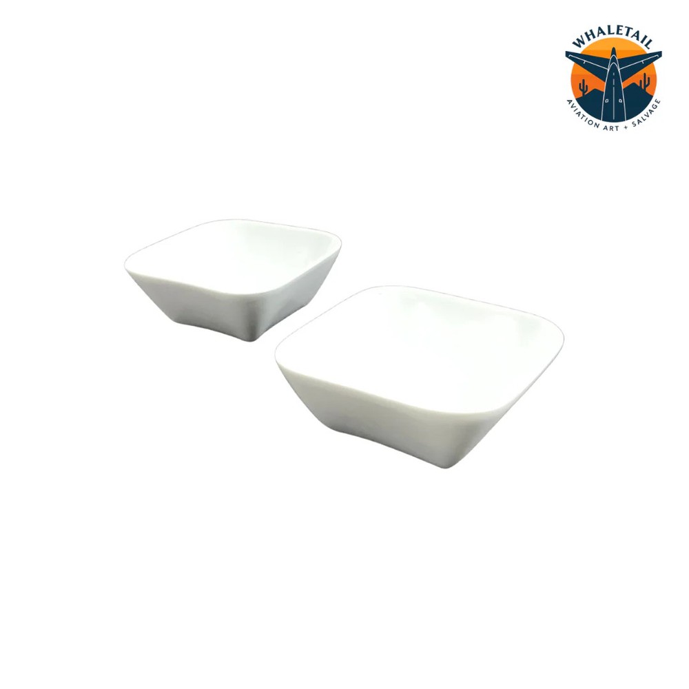 Authentic In Flight Bowls White