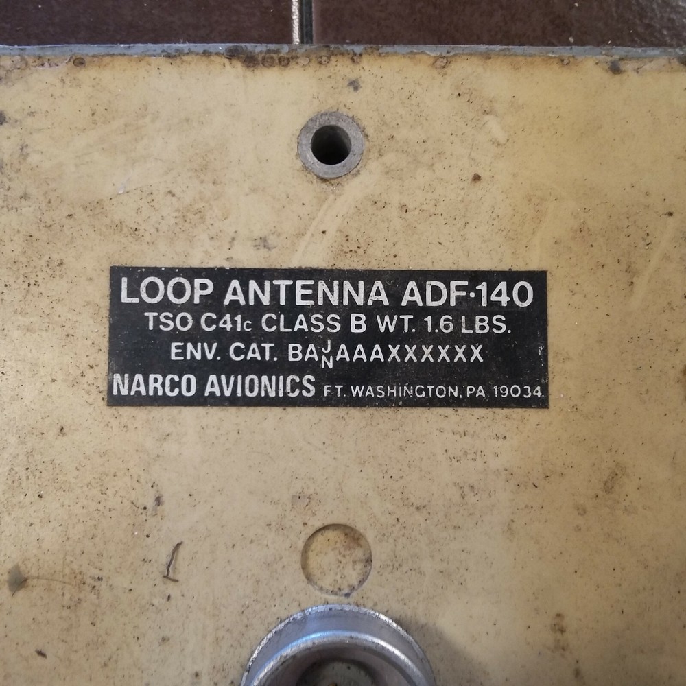Narco ADF 140 Loop Antenna