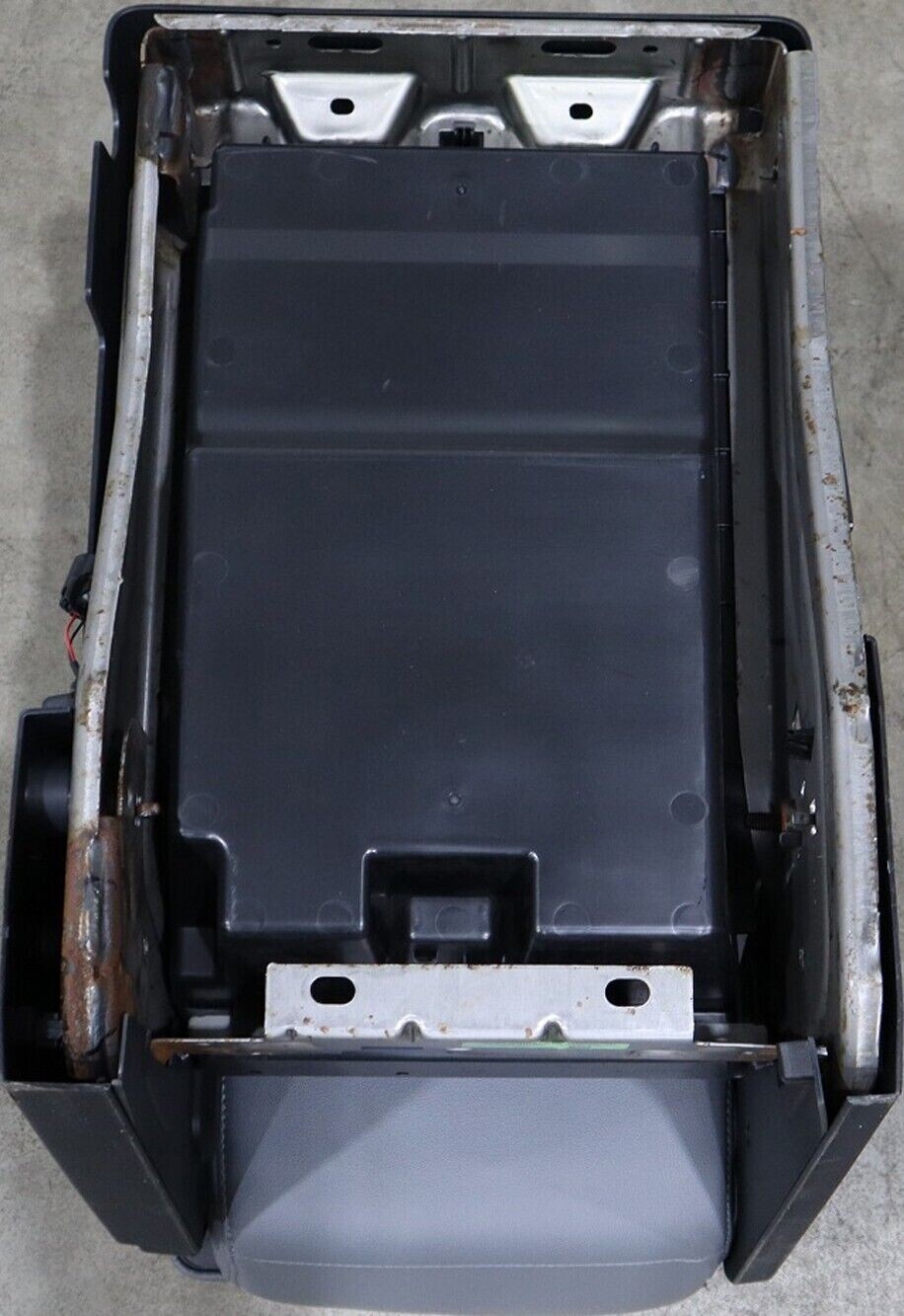 FORD F250 F350 SUPER DUTY FRONT VINYL GRAY BUCKET SEATS NEW GREY SET KIT OEM