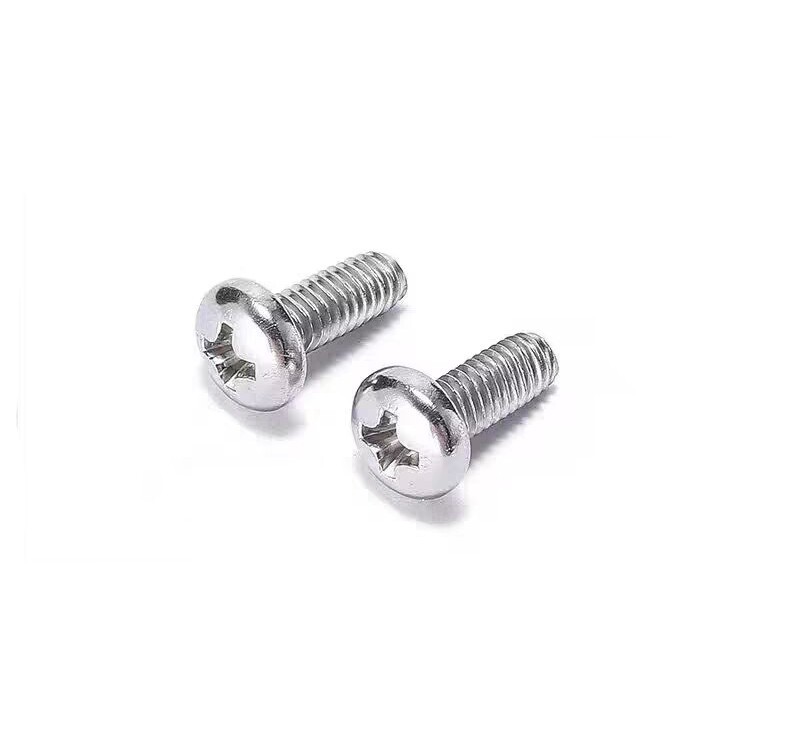 M3 M4 M5 M6 304 Stainless Phillips Pan head Triangular Tooth Self-locking Screw