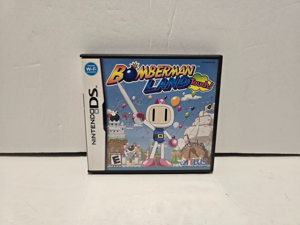 Bomberman Land Touch Nintendo DS (Replacement Case & Manual + Inserts)