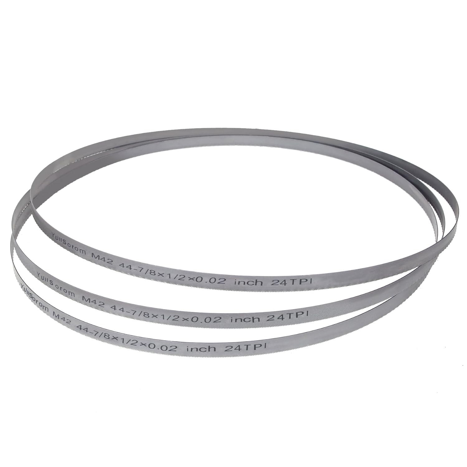 44-7/8-Inch Portable Bandsaw Blades 24 TPI, 44-7/8" X 1/2" X .020" Replacement