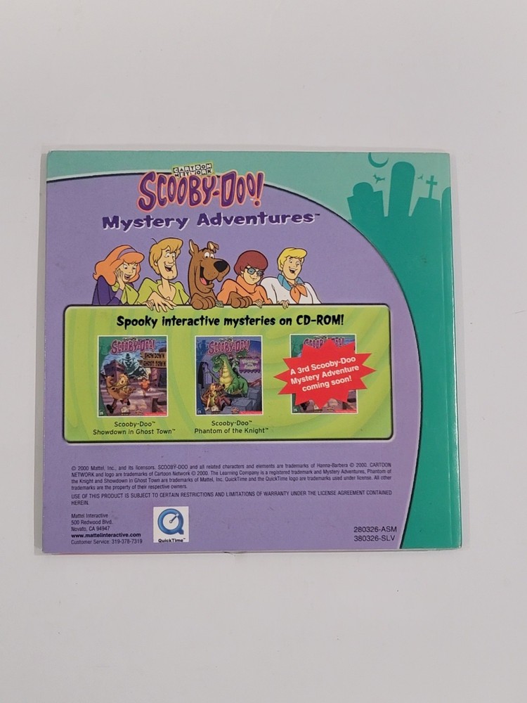 Scooby-Doo! Showdown In Ghost Town Scooby Doo The Learning Company PC CD-ROM