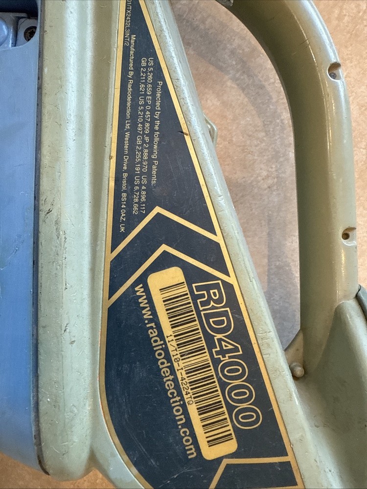 Radiodetection RD4000 PL Cable Pipe Line Locator
