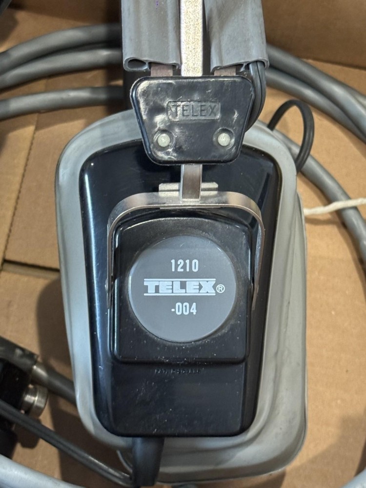 Vintage TELEX 1210 04 Headset