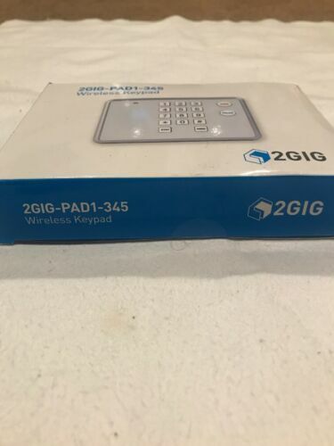 2GIG SECURITY 2GIG-PAD1-345 WIRELESS KEYPAD ALARM