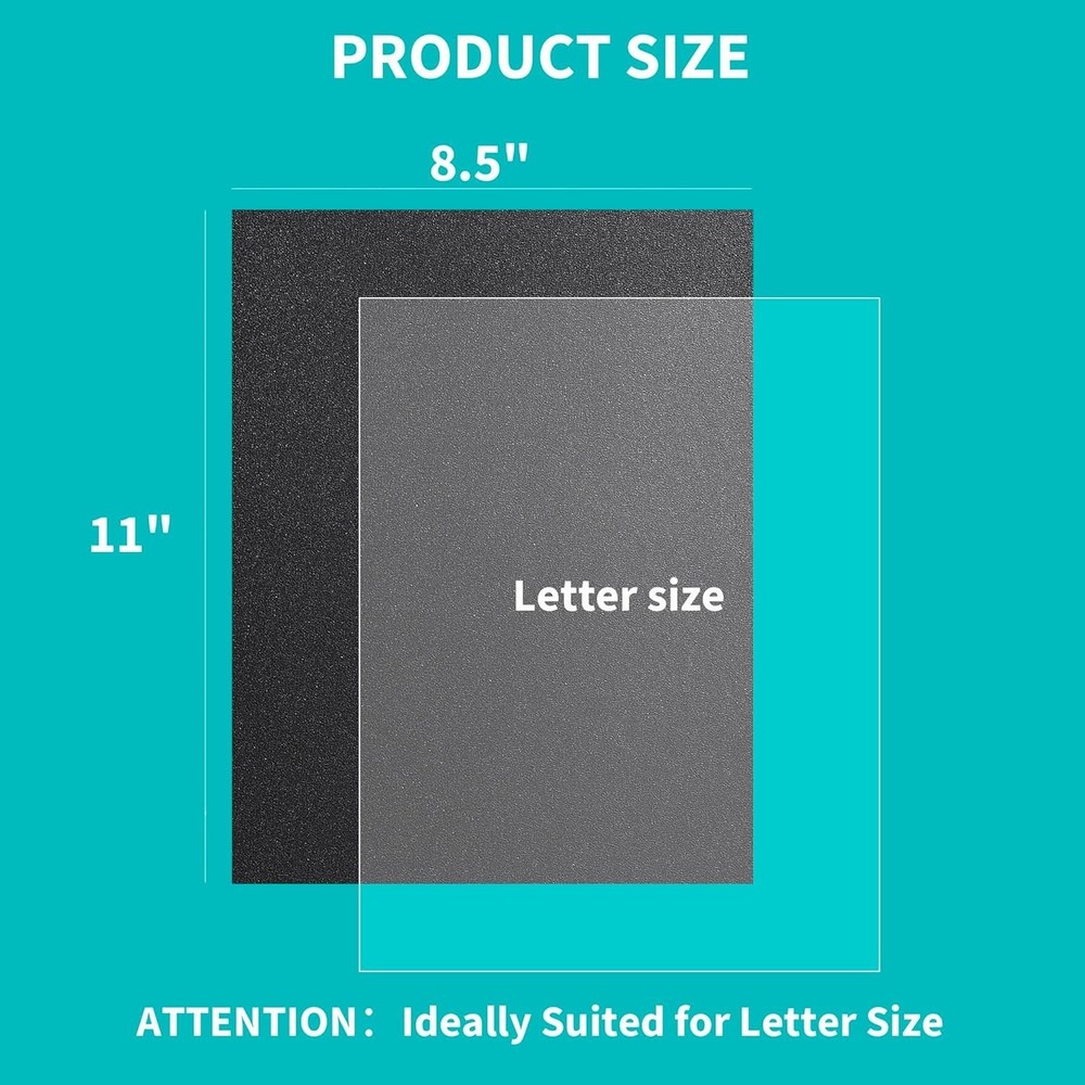 Professional Presentation 200 Pack Binding Covers for Office & Educational Use