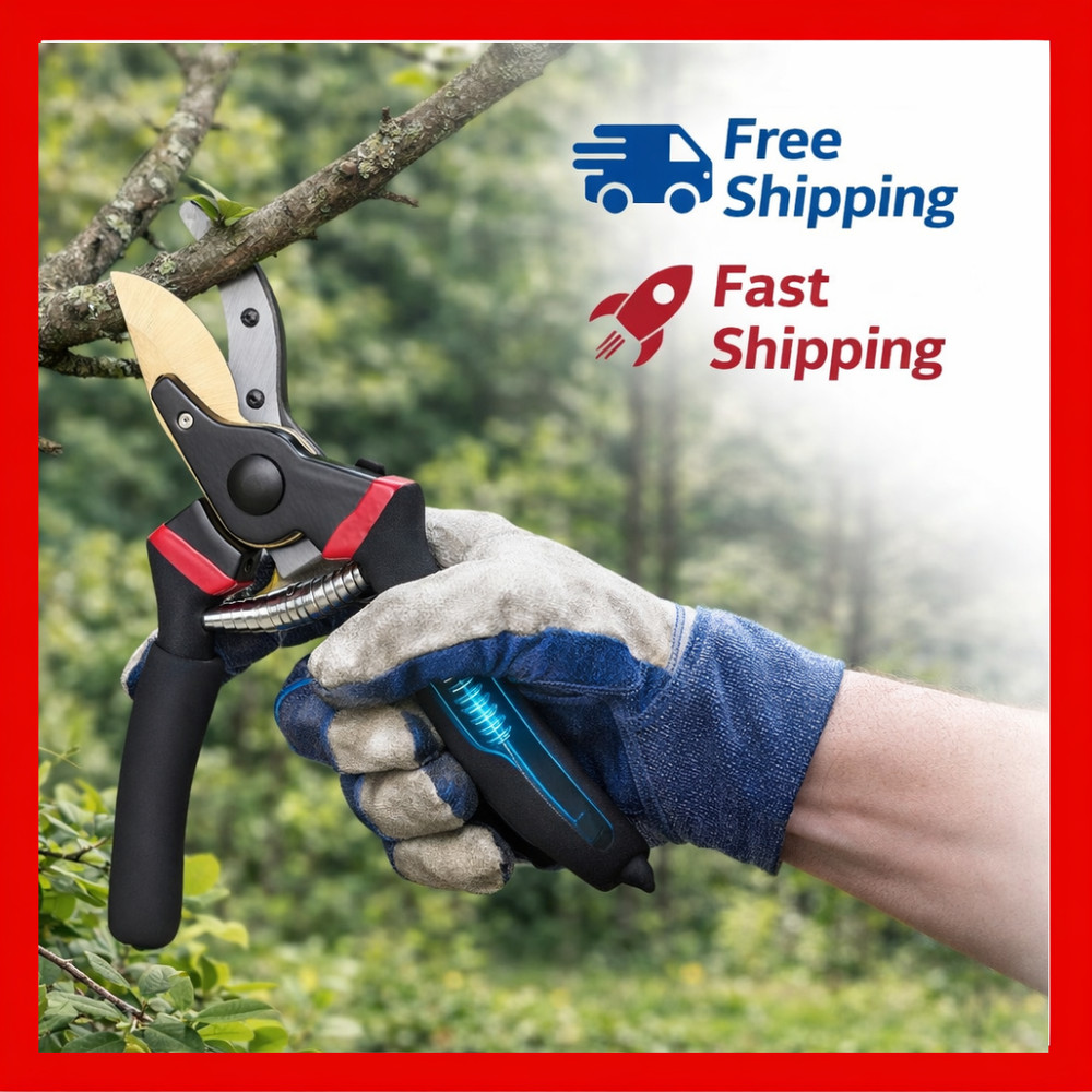 - Pruning Shears Garden Shears 8 Professional Titanium Blade Garden