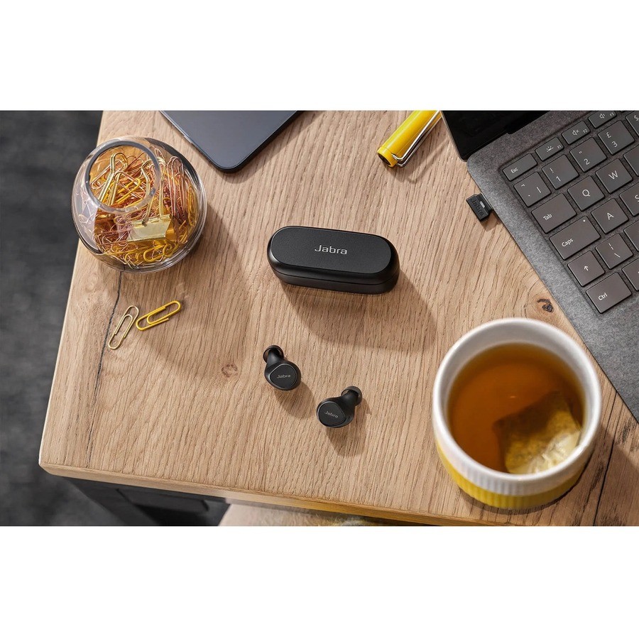 Jabra Evolve2 True Wireless Earbuds ANC Bluetooth 5.2 Black IP57