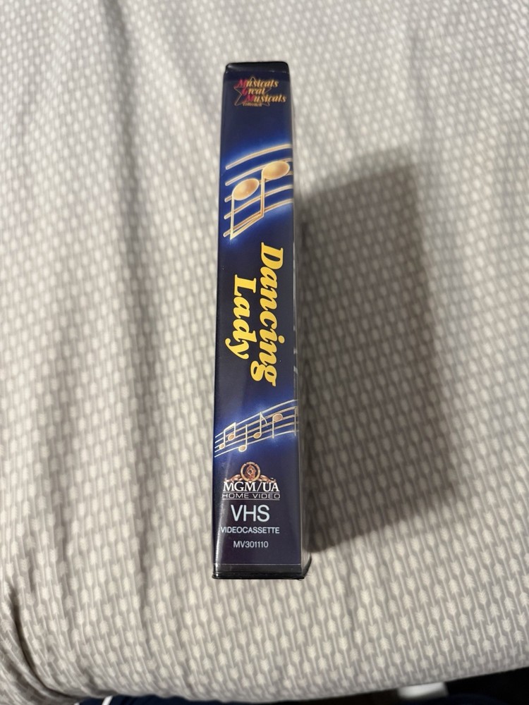 Dancing Lady (VHS, 1933) 1987 Rare Clamshell
